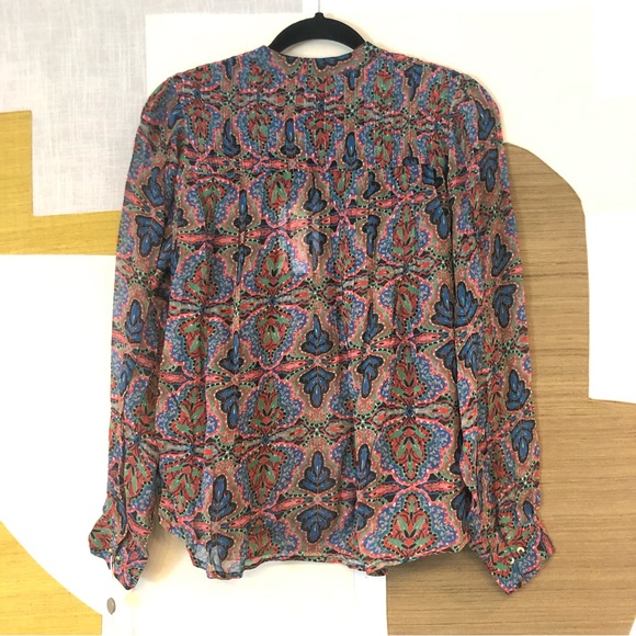 Leon & Harper Blouse Size XS - Picture 4 of 11